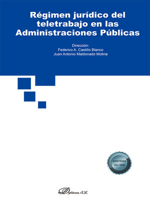 cover image of Régimen jurídico del teletrabajo en las Administraciones Públicas